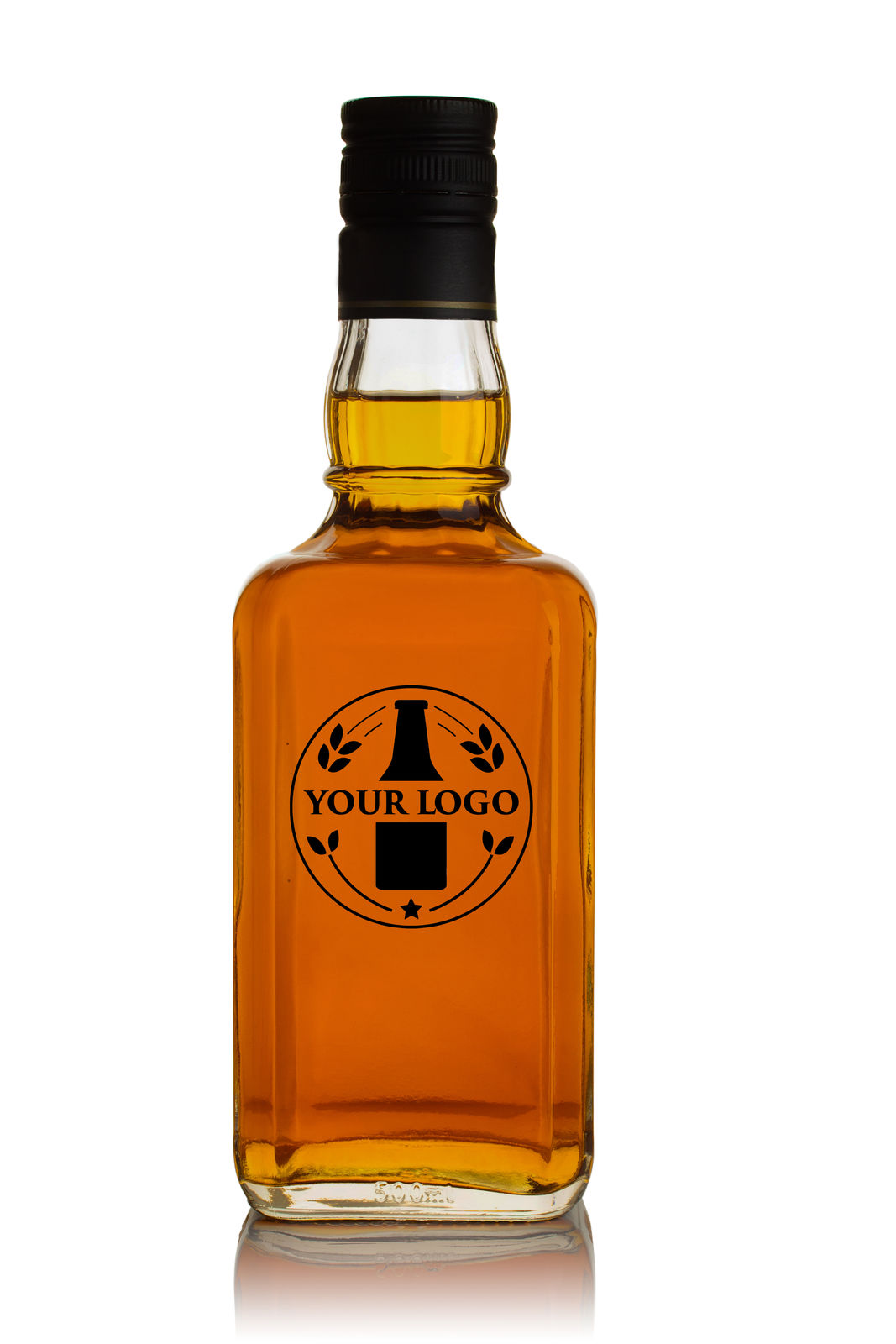 yourlogo whiskey blk